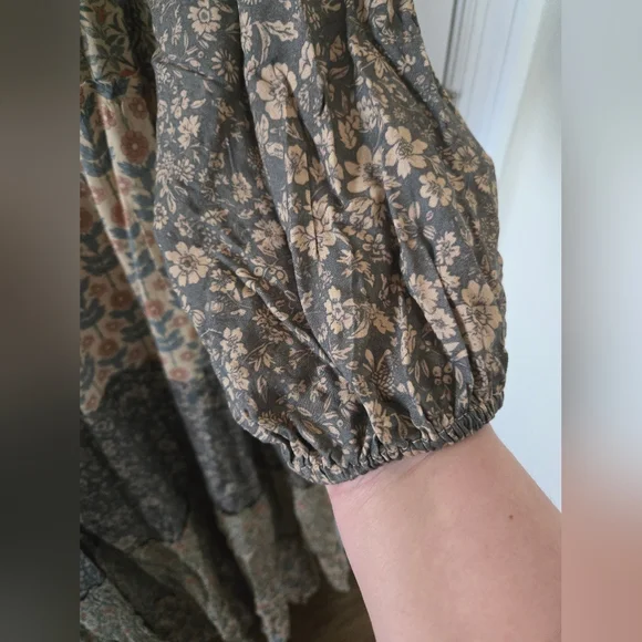 NATURAL LIFE Berkley Maxi Dress in Sage Bloom XL NWT $69 Sold Out - Picture 10 of 10